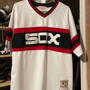 Mitchell and ness Carlton Fisk throwback jersey